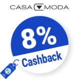 8% CASAMODA Cashback – AUF ALLES