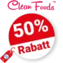50% CleanFoods Rabatt – Angebote
