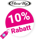 10% Close Up Gutschein – AUF ALLES