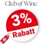 3% Club of Wine Rabatt – Auf Alles