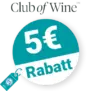 5€ Club of Wine Rabatt – Newsletter