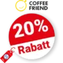 20% Coffee Friend Rabatt – Auf B-Ware