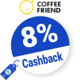 8% Coffee Friend Rabatt – Cashback