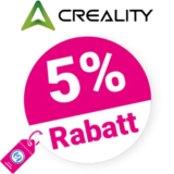 5% Creality Gutschein – AUF ALLES