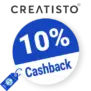 10% CREATISTO Rabatt – Cashback