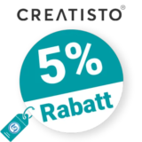 5% CREATISTO Rabatt – Newsletter