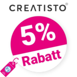 5% CREATISTO Gutschein – AUF ALLES