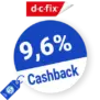 9,6% d-c-fix Rabatt – Cashback