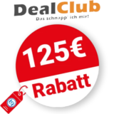 125€ DealClub Rabatt – Auf Bonus Deals