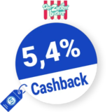 5,4% Der Zuckerbäcker Rabatt – Cashback