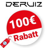 100€ Deruiz Rabatt – Auf Quartz City E-Bike
