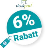 6% deskpad Rabatt – Newsletter