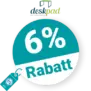 6% deskpad Rabatt – Newsletter