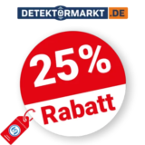 25% Detektormarkt Rabatt – Angebote