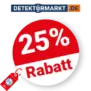 25% Detektormarkt Rabatt – Angebote