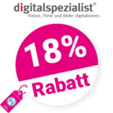 18% Digitalspezialist Gutschein – Auf Digitalisierungsaufträge