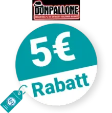 5€ Don Pallone Rabatt – Newsletter
