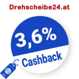 3,6% Drehscheibe24 Rabatt – Cashback