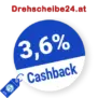 3,6% Drehscheibe24 Rabatt – Cashback