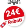 24€ Dyn Rabatt – Im Jahresabo