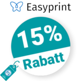 15% Easyprint Rabatt – Mitgliedschaft
