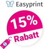 15% Easyprint Gutschein – Neukunden