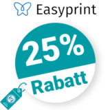 25% Easyprint Rabatt – Mitgliedschaft Teams