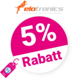 5% elotronics Gutschein – AUF ALLES
