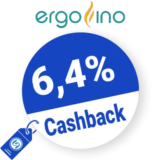 6,4% ergofino Rabatt – Cashback