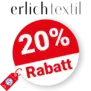 20% erlich textil Rabatt – Im Zuhause Sale