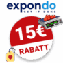 15€ expondo Gutschein