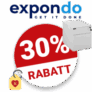 30% expondo Gutschein