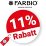 11% FARBIO Rabatt – Auf ausgewählte Artikel