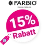 15% FARBIO Gutschein – AUF ALLES