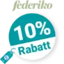 10% federiko Rabatt – Newsletter