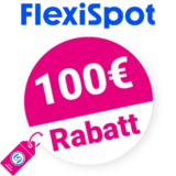 100€ FlexiSpot Gutschein – Auf Eckschreibtisch E2L