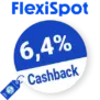 6,4% FlexiSpot Rabatt – Cashback