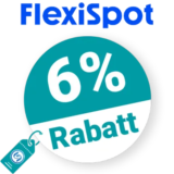 6% FlexiSpot Rabatt – Newsletter