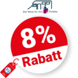 8% folientoilette Rabatt – Auf ausgewählte Produkte