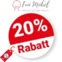 20% Fun-Möbel Rabatt – Im Outlet