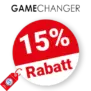 15% GAMECHANGER Rabatt – Auf Gaming Stuhl
