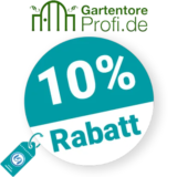 10% Gartentore Profi Rabatt – AUF ALLES