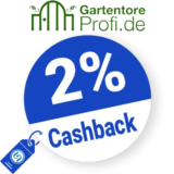 2% Gartentore Profi Rabatt – Cashback