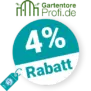 4% Gartentore Profi Rabatt – AUF ALLES