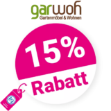 15% garwoh Gutschein – AUF ALLES