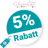 5% Geburtstagsfee Rabatt – Newsletter