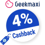 4% Geekmaxi Rabatt – Cashback