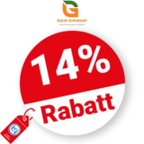 14% GER GROUP Rabatt – Auf 5-kWp-Photovoltaikanlage