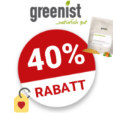 40% greenist Gutschein im Sale