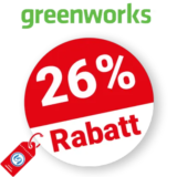 26% Greenworks Rabatt – Angebote